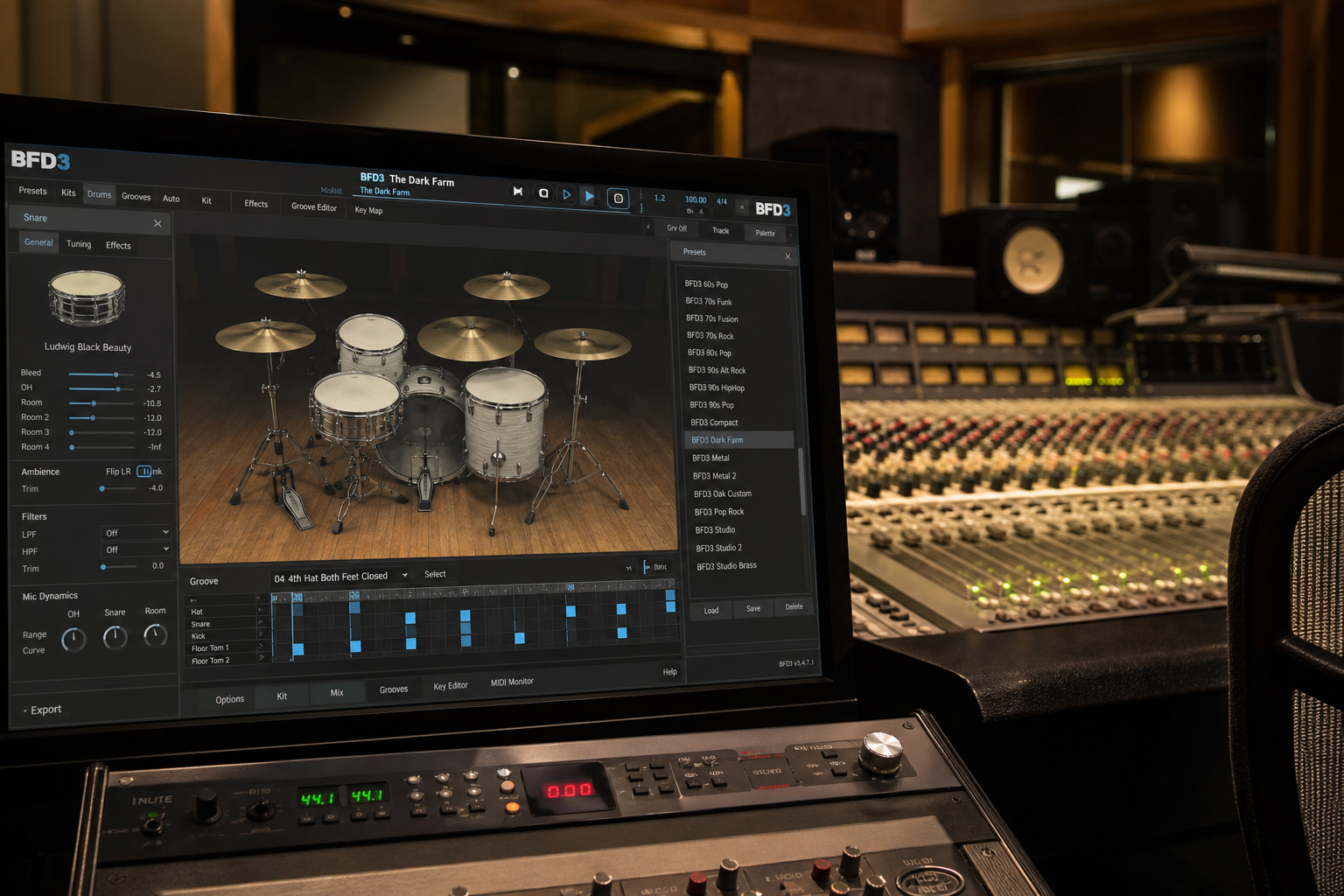 440 BFD studio sounds